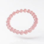Rose Quartz Bracelet 8mm — Stone of Unconditional Love
